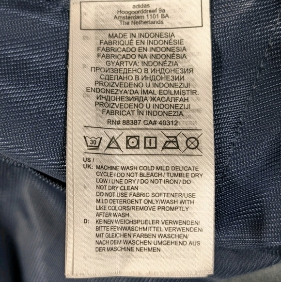 Adidas Ultimate 365 Mens Size 32 Golf Shorts Navy Blue Plaid Stretch GU5103 - Picture 5 of 8